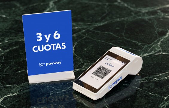 Ofrece 3 y 6 cuotas sin interes con Payway